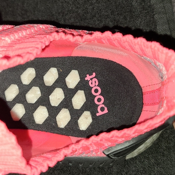 ADIDAS Hot Pink NMD R1 Knit Sneakers - Picture 16 of 17